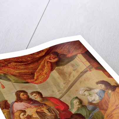 St. Louis Healing the Sick by Eustache Le Sueur