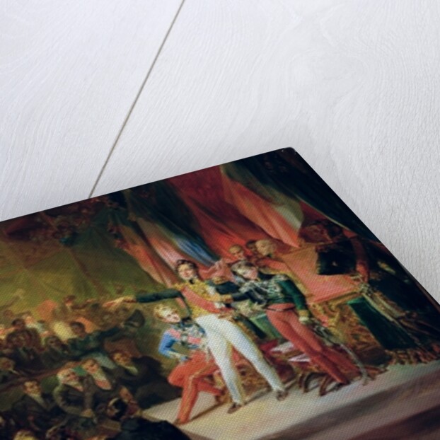 The Swearing-In of Louis-Philippe 9th August 1830 by Felix Auvray