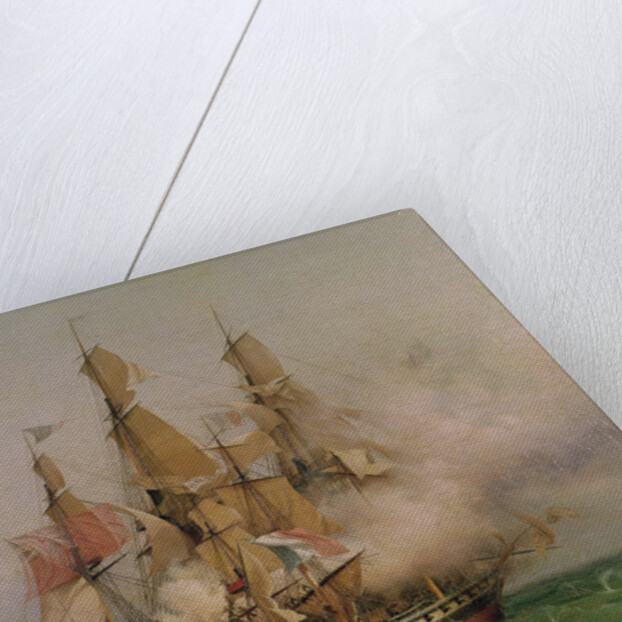 The Taking of the 'Kent' by Robert Surcouf in the Gulf of Bengal on October 7 1800, 1850 by Ambroise-Louis Garneray