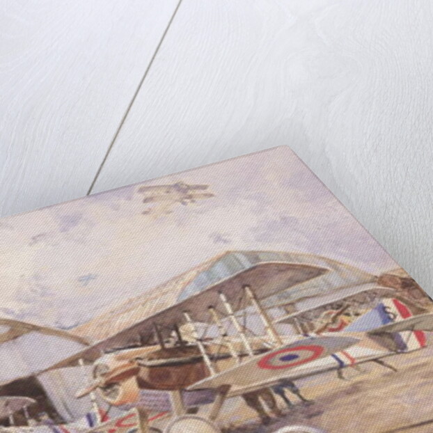 The Airfield, 1918 by Francois Flameng