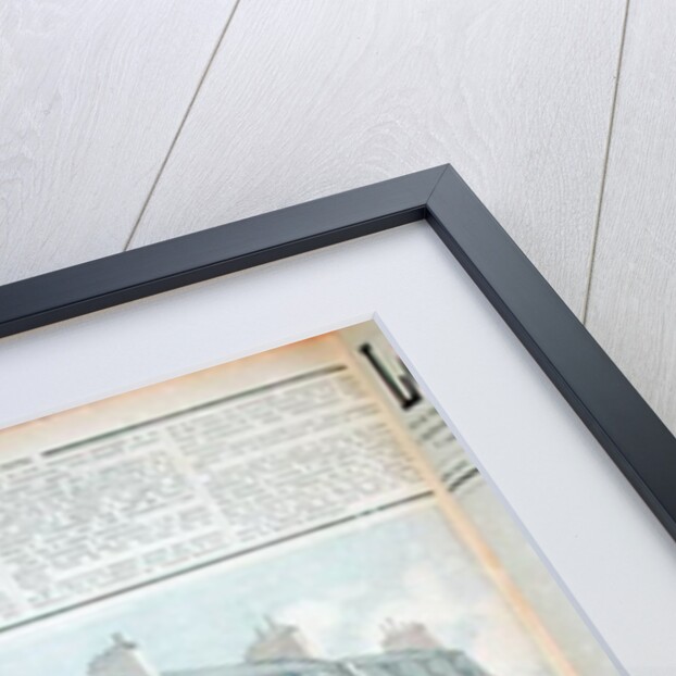 The start of the Paris-Brest bicycle race in front of the offices of 'Le Petit Journal' by Fortune Louis Meaulle