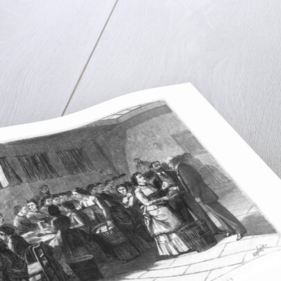 Sorting out the banknotes at the Paris Bank of France by Claverie