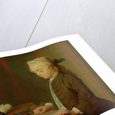 Child with a Teetotum, 1738 by Jean-Baptiste Simeon Chardin