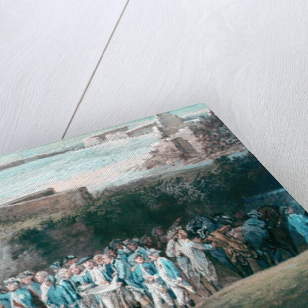 The Siege of Yorktown, 1st-17th October 1781 by Louis Nicolas van Blarenberghe