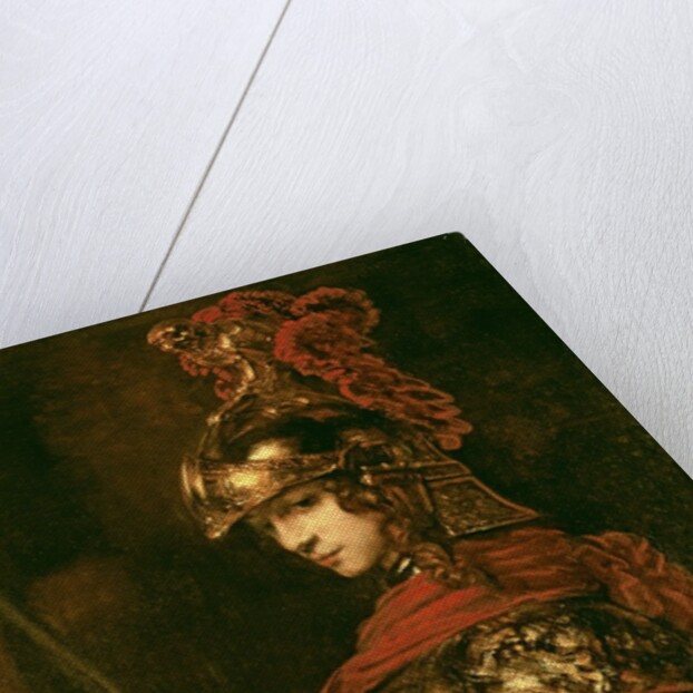 Pallas Athena or, Armoured Figure, 1664-65 by Rembrandt Harmensz. van Rijn