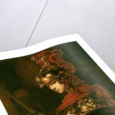 Pallas Athena or, Armoured Figure, 1664-65 by Rembrandt Harmensz. van Rijn