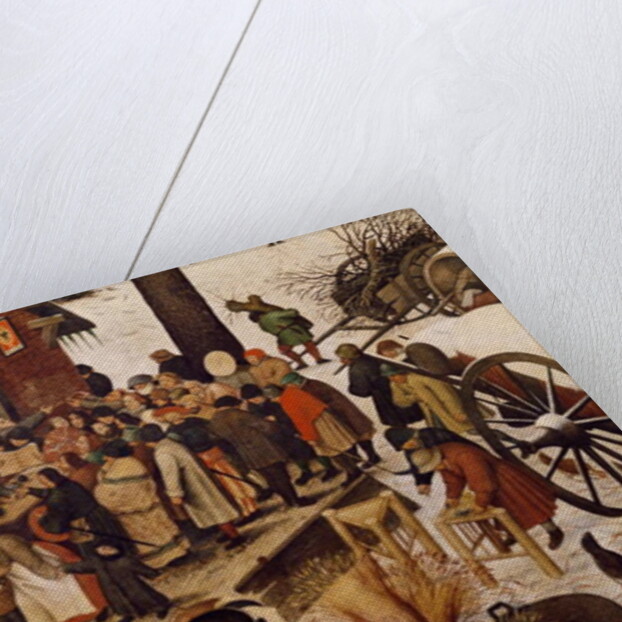 The Census at Bethlehem, 1566 by Pieter the Elder Bruegel