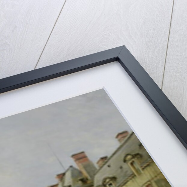 The Courtyard of the Old Sorbonne, 1886 by Emmanuel Lansyer