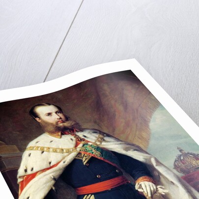 Maximilian of Hapsburg-Lorraine Emperor of Mexico, 1865 by Albert Graefle