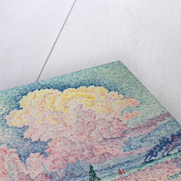 Antibes, the Pink Cloud, 1916 by Paul Signac