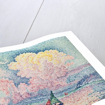 Antibes, the Pink Cloud, 1916 by Paul Signac