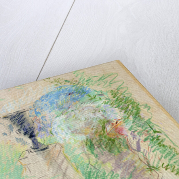 Vase in a Garden, 1890 by Berthe Morisot