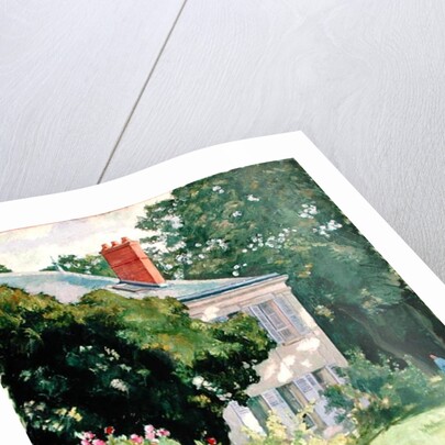 The Garden at Queue-en-Brie by Ernest Rouart