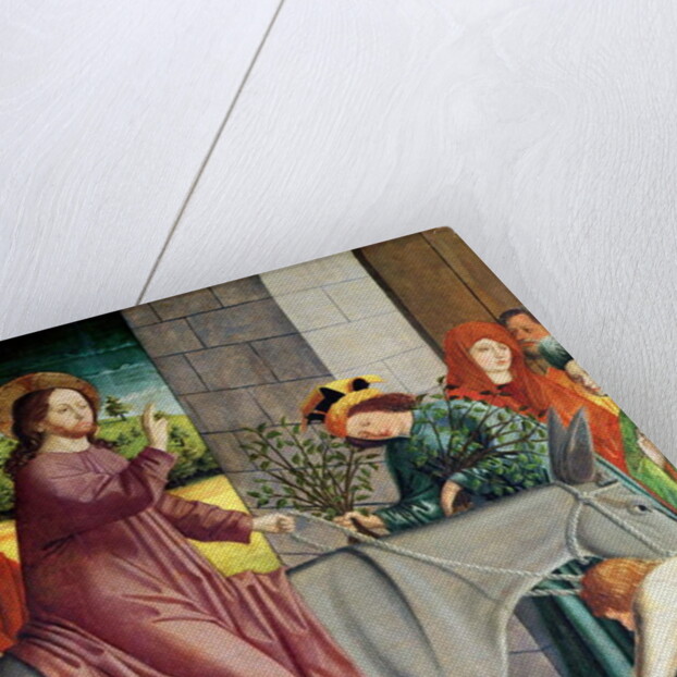 The Entry of Christ into Jerusalem by Michael Pacher