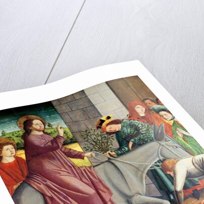 The Entry of Christ into Jerusalem by Michael Pacher