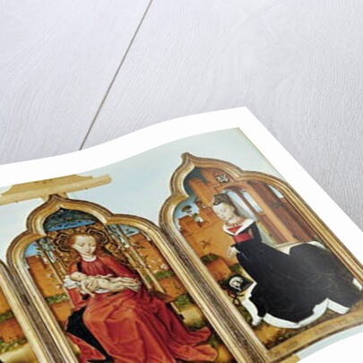 Triptych of Jean de Witte, 1473 by Flemish School