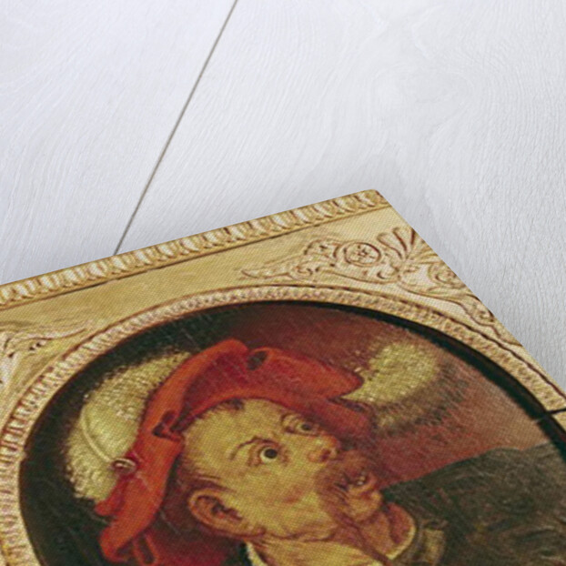 Head of a Lansquenet by Pieter the Elder Bruegel