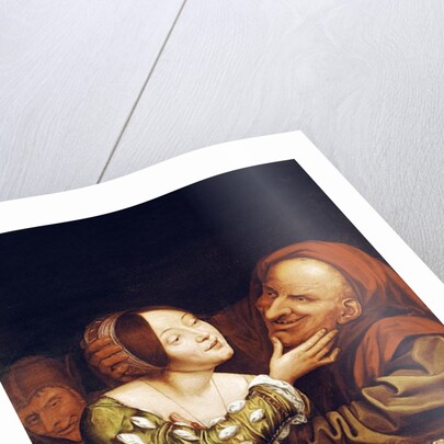 Unequal Love or, The Mismatched Couple by Quentin Massys or Metsys