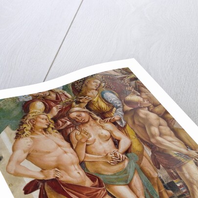 Couple crowned by an angel by Luca Signorelli