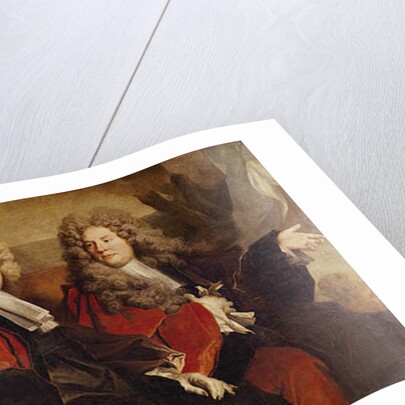 Portrait of Alderman Hugues Desnots and Alderman Bouhet, elected in 1702 by Nicolas de Largilliere