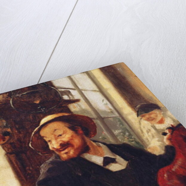 Portrait of Shaunard, or Shanne by Leon Dehaisne