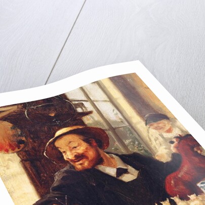 Portrait of Shaunard, or Shanne by Leon Dehaisne