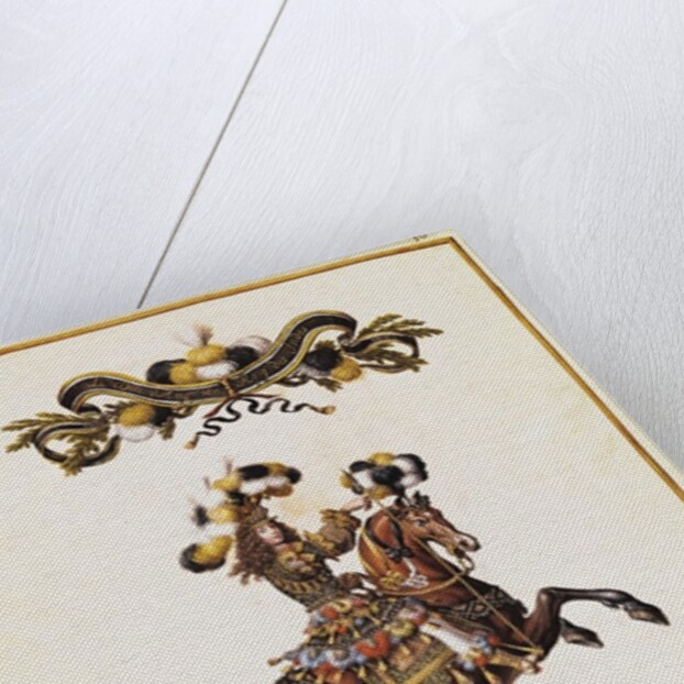 The Duke of Enghien as the King of the Indians at the Carousel Performed for Louis XIV in Front of the Tuileries, 5th June 1662 by Israel the Younger Silvestre