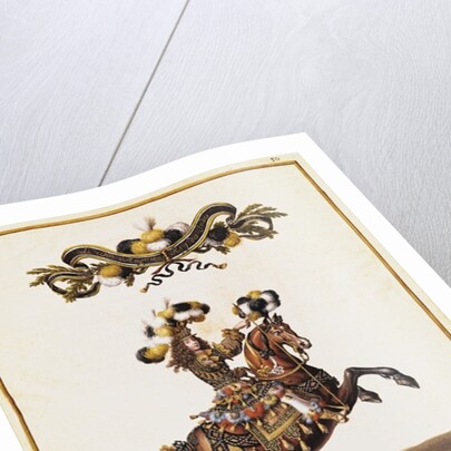 The Duke of Enghien as the King of the Indians at the Carousel Performed for Louis XIV in Front of the Tuileries, 5th June 1662 by Israel the Younger Silvestre