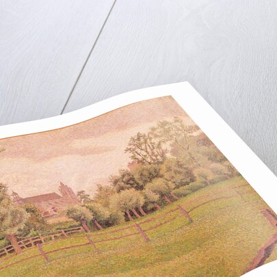 The Cathedral at Gisors, 1888 by Lucien Pissarro