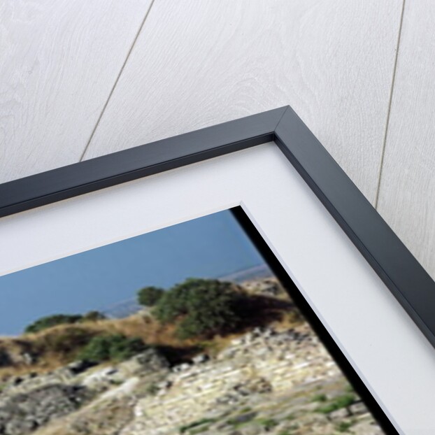 The Mound of Hissarlik, the site of the ancient city of Troy, 3000-1100 BC by Anonymous