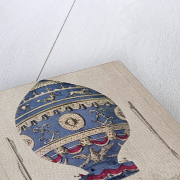 The Montgolfier Brothers' Balloon Experiment at the Chateau de la Muette, 21st November, 1783 by French School