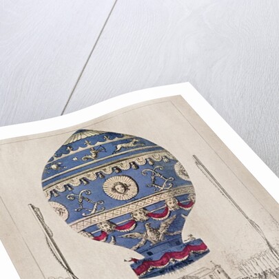 The Montgolfier Brothers' Balloon Experiment at the Chateau de la Muette, 21st November, 1783 by French School