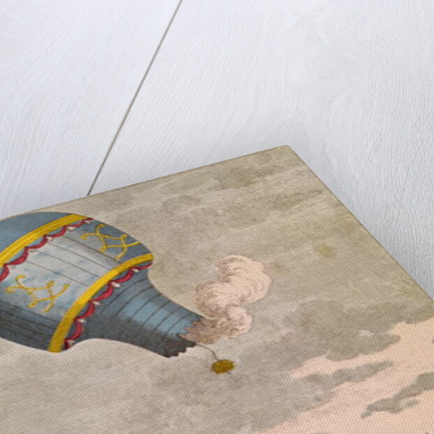 The Ballooning Experiment at the Chateau de Versailles, 19th September, 1783 by French School