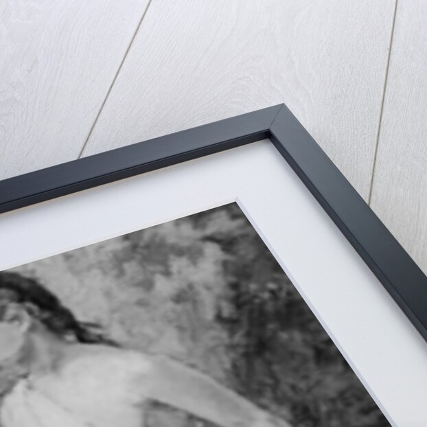 Young Woman with Fan by Henri Rouart