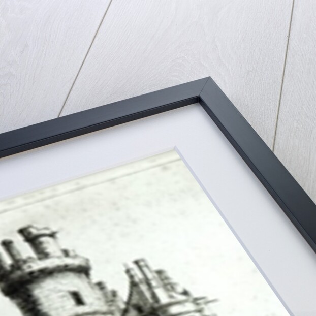 Perspective view of the Tour de Nesle and the Hotel de Nevers by Israel the Younger Silvestre