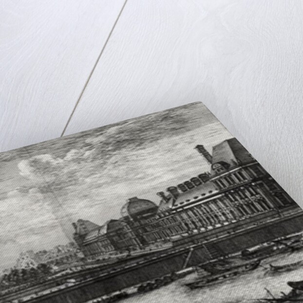 View of the Palais des Tuileries and the gardens, 1670 by Israel the Younger Silvestre