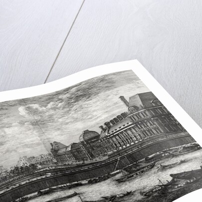 View of the Palais des Tuileries and the gardens, 1670 by Israel the Younger Silvestre