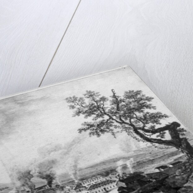 Royal Foundry at Le Creusot in 1787 by French School