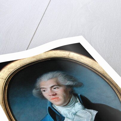 Portrait presumed to be Antoine Barnave 1791 by Joseph Boze