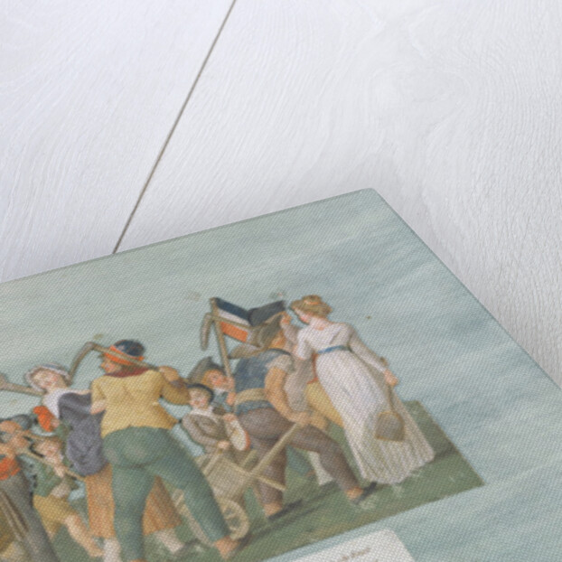 Fol.31 The Parisians going to the Champ de Mars, 1792 by Lesueur Brothers