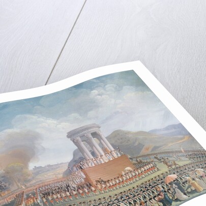 Festival of the Federation, 14th July 1790 by Jean Alexis Cornu