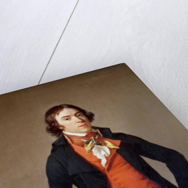 Bertrand Barere de Vieuzac with the judgement of Louis XVI 4th January 1793 by Jean Louis Laneuville