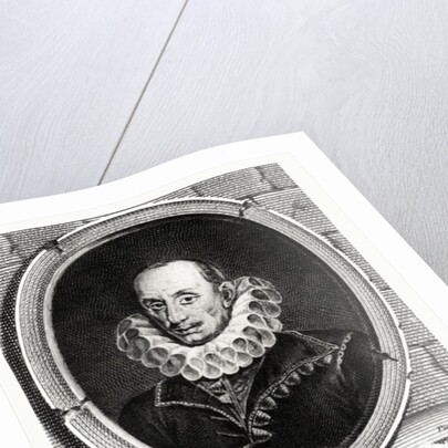 Medallion portrait of Pierre de Bourdeille Abbot of Brantome by French School