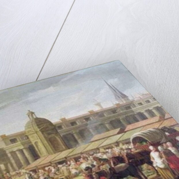 Les Halles, Paris by Nicolas-Bernard Lepicie