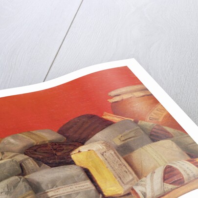 Still Life with Packets of Tobacco by French School