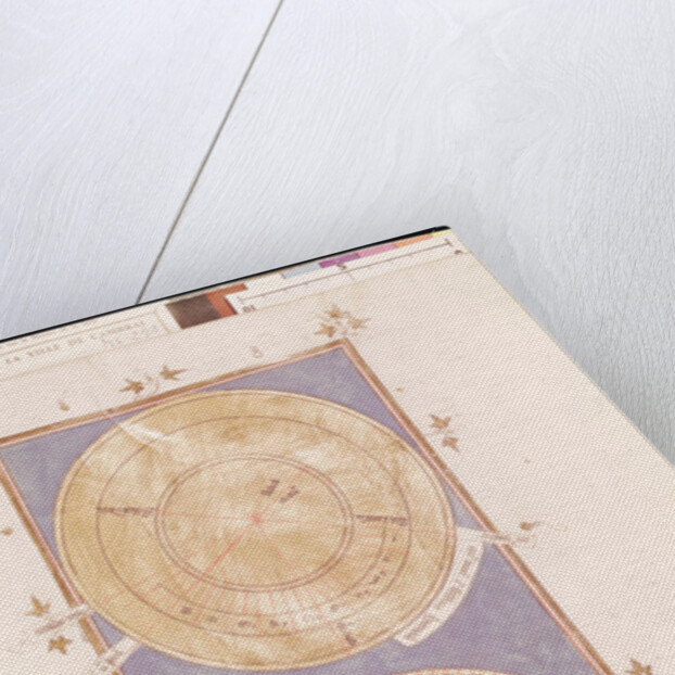 Ms 291 Tome 2 fol.297r Sundial of the miracle of Hezekiah by French School