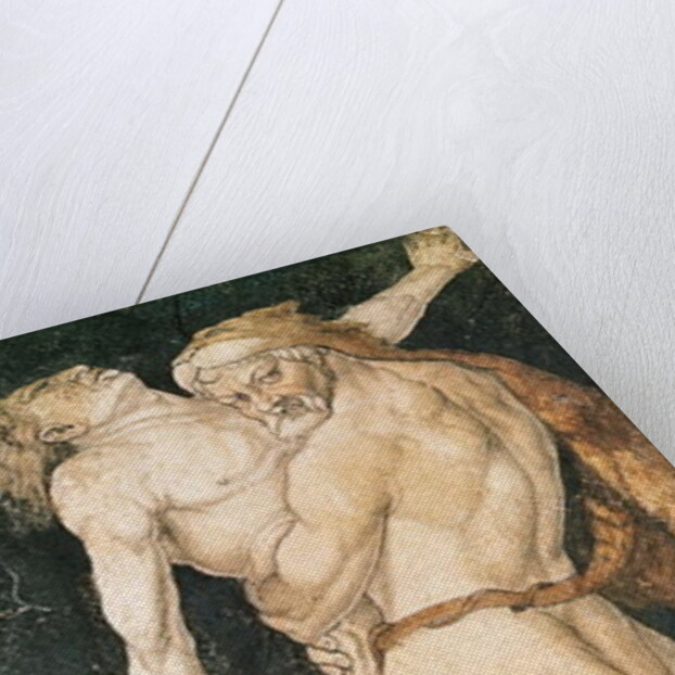 Hercules and Antaeus, c.1530 by Hans Baldung Grien