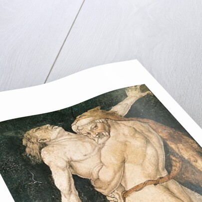 Hercules and Antaeus, c.1530 by Hans Baldung Grien
