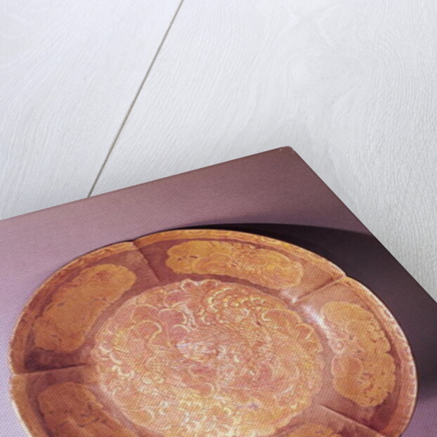 Engraved dish, Tang dynasty by School Chinese