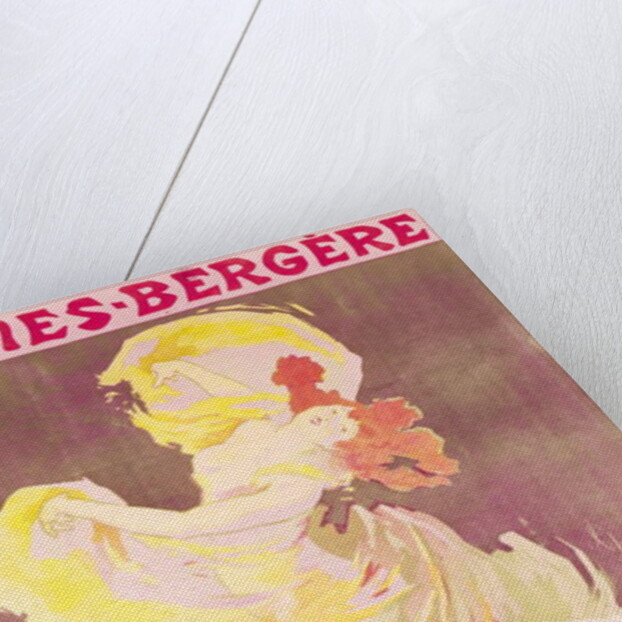 Poster advertising Loie Fuller at the Folies Bergere, 1897 by Jules Cheret